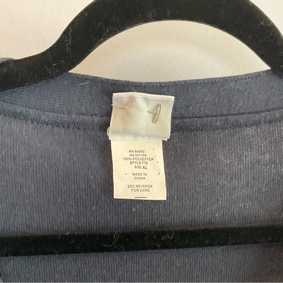 Haband Men's Black and Purple Argyle Cardigan - Picture 2 of 13